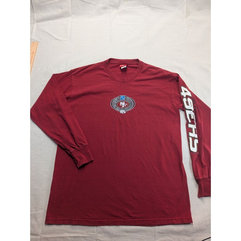 Y2K Streetwear Football L San Francisco 49ers NFL Long Sleeve Tee 2003